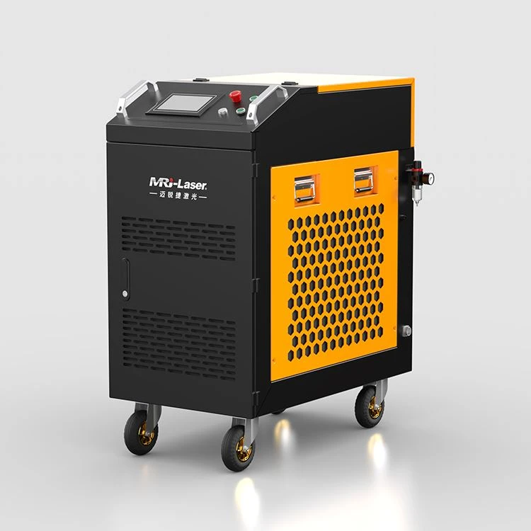 500 Watt Raycus Laser Pulse Laser Reinigingsmachine Voor Industriële Metaaloppervlaktebehandeling