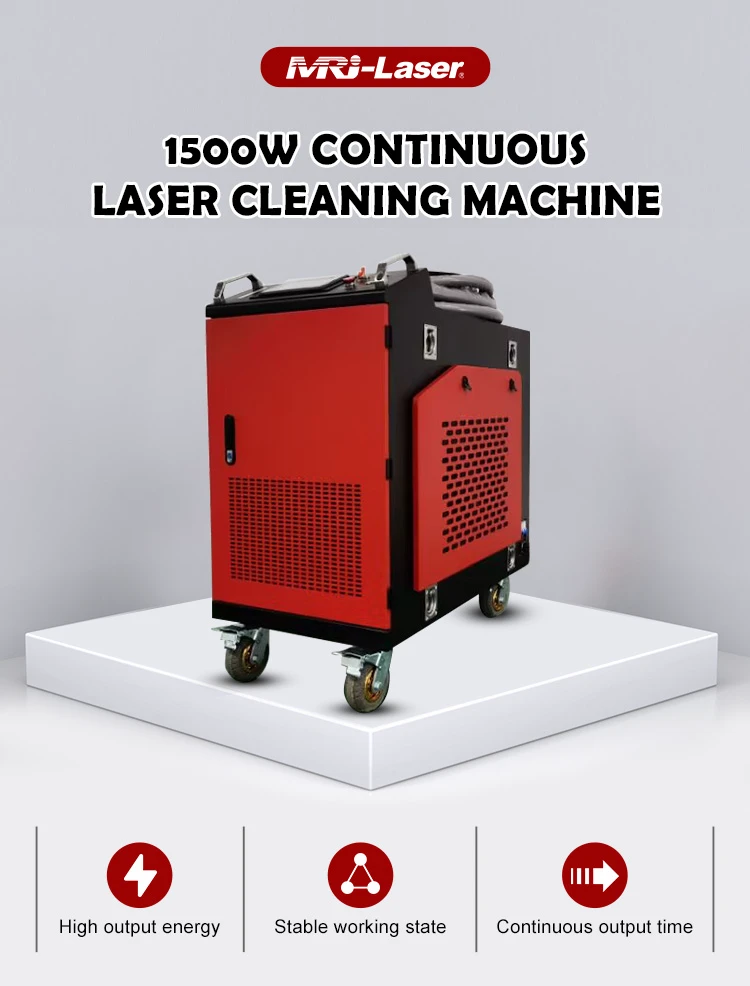 Intro of 1500W Continuous Laser Cleaning Machine10001
