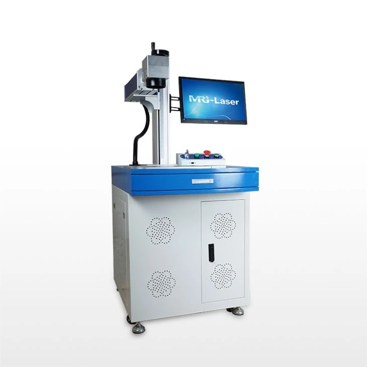 Goedkope 20W Bench-top Fiber Laser Marking System Technologies op Metal