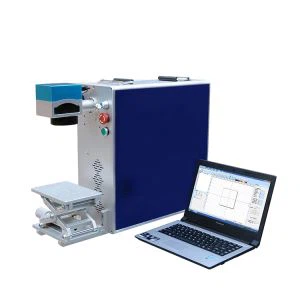 20W 30W 50W draagbare fiber lasergravure machine met lage kosten