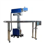 de Laser die van Co2 van 20W 30W 60W Machine voor het Merken van de Productielijn merken