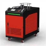 1000W continue laserreinigingsmachine met dubbele optische straal