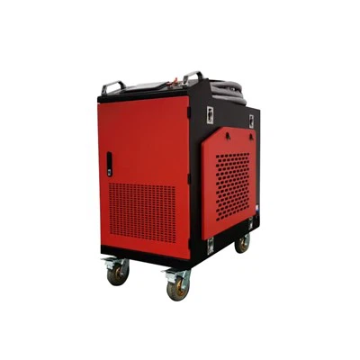 3000 W dubbelassige continue laserreinigingsmachine