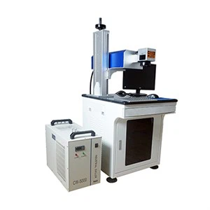 5W UV-lasermarkeermachine voor glas