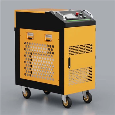 300 W Handheld Fiber Pulse Laser Cleaner voor het verwijderen van roest op boten